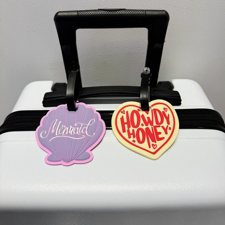 Mermaid Shell-Shaped Luggage Tag Bowlift