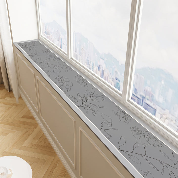 Floral Pattern Decorative Window Sill Mat Bowlift