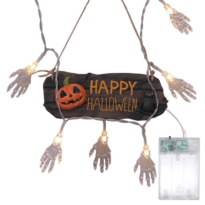 Creepy LED Hand String Lights Bowlift