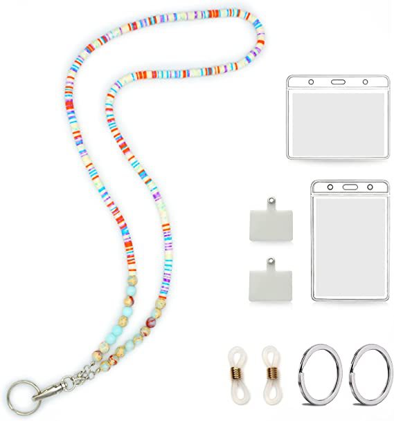Beaded ID Badge Lanyard Bowlift