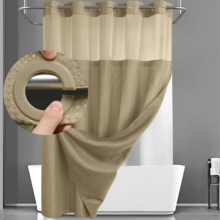 Artistic Floral Shower Curtain Bowlift