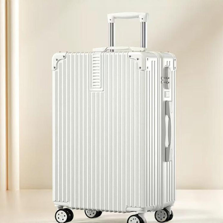 Unisex Durable Expandable Hard-Shell Luggage Bowlift