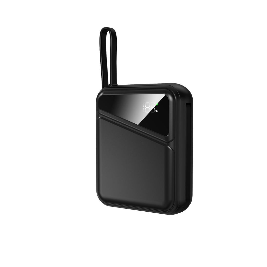 Portable power bank with intelligent LED display and fast charging function Bowlift