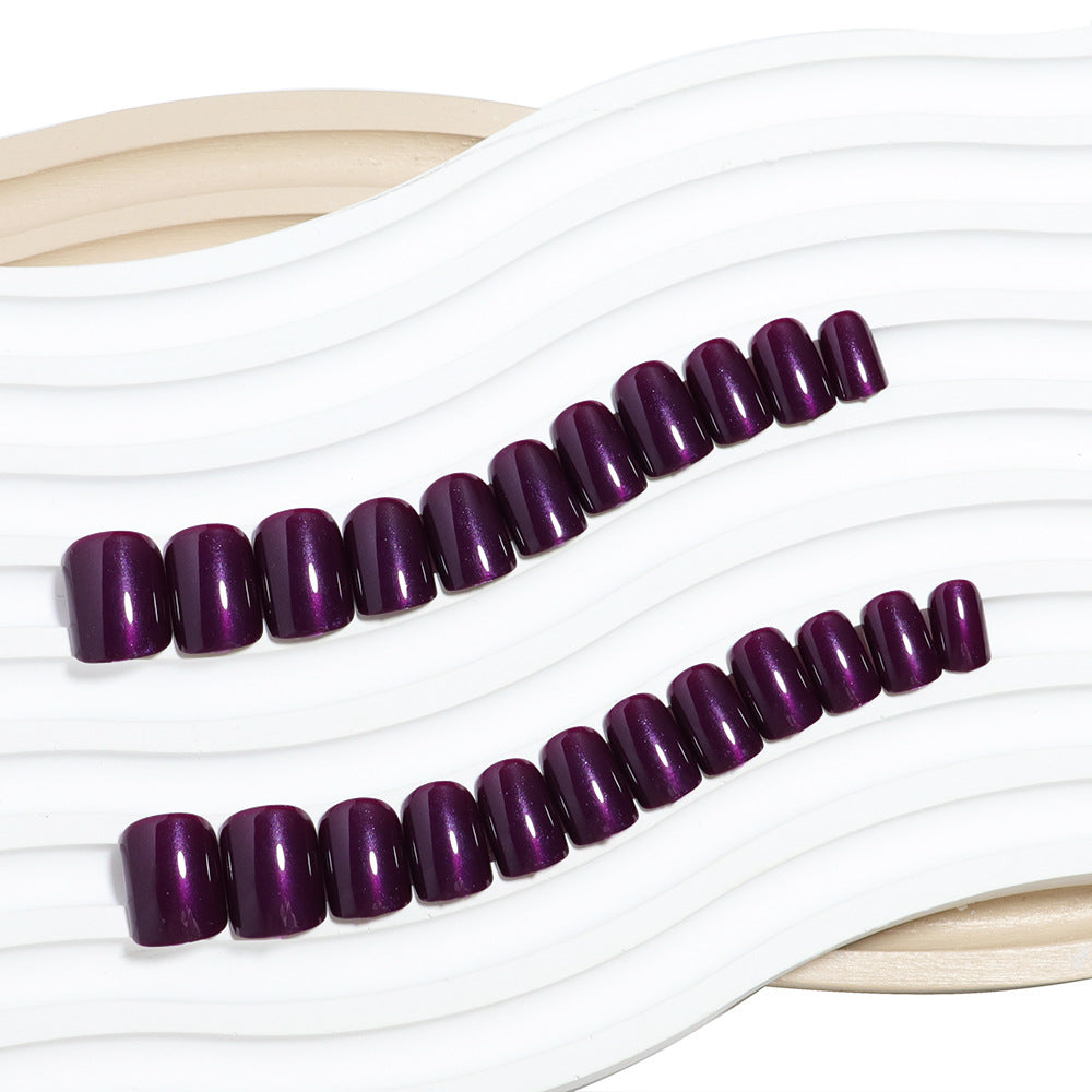 Glossy Press-On Nail Tips Set Bowlift