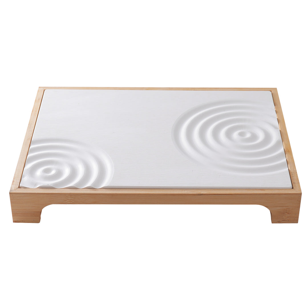 Decorative Bamboo Serving Tray