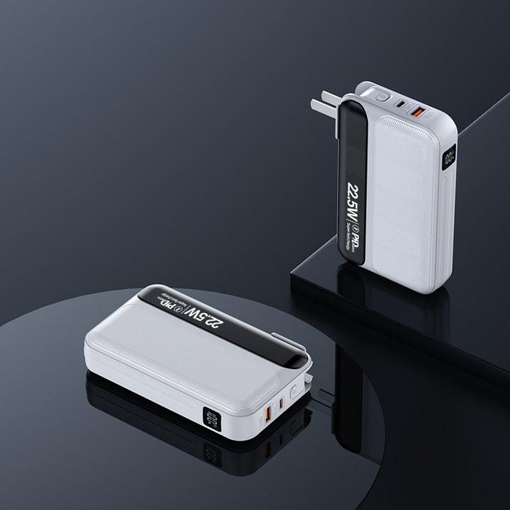 High-performance power bank with integrated fast charger Bowlift