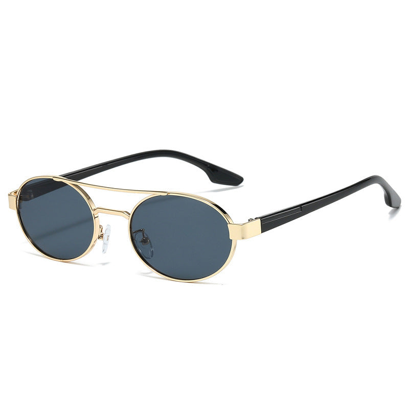 Retro-Inspired Round Frame Sunglasses Bowlift