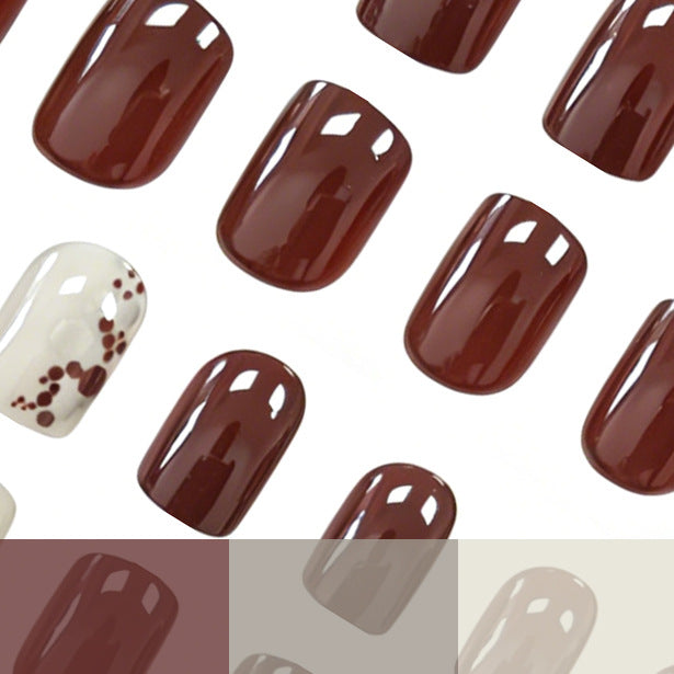 Elegant Glossy Nail Art Bowlift
