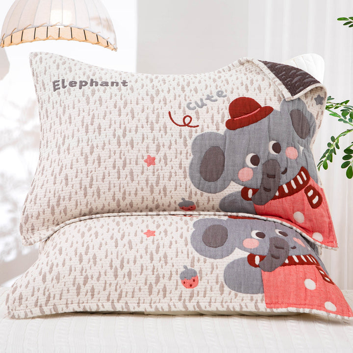 Ladies cushion cover with cheerful penguin design Bowlift