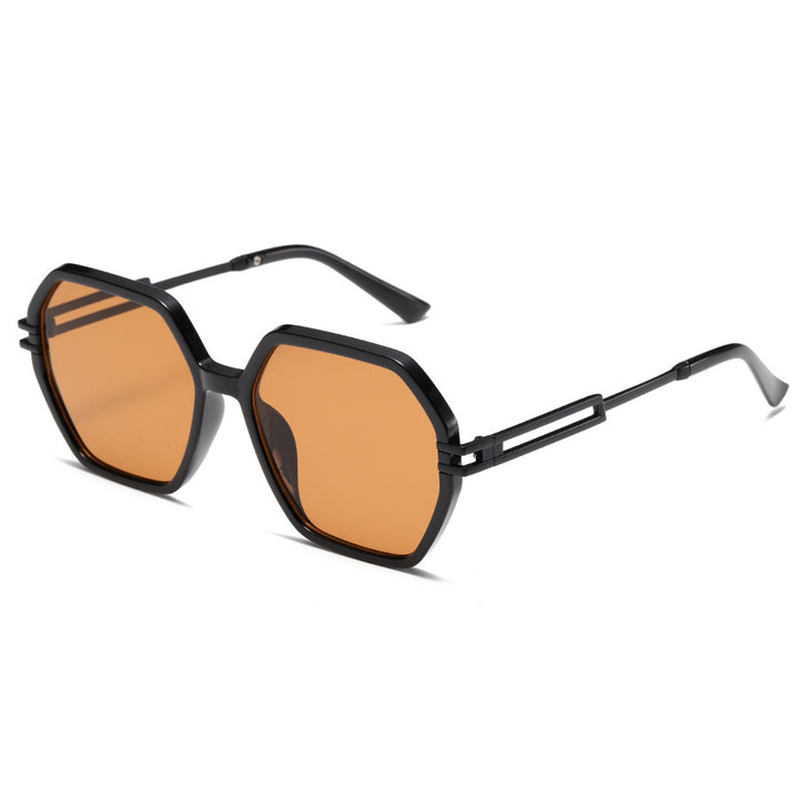Women's fashionable sunglasses in avant-garde hexagon design Bowlift
