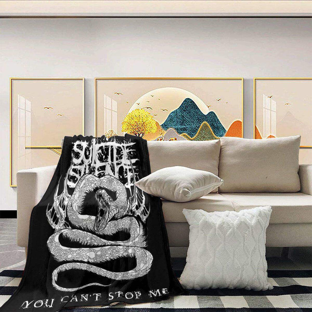 Artistic Graphic Throw Blanket