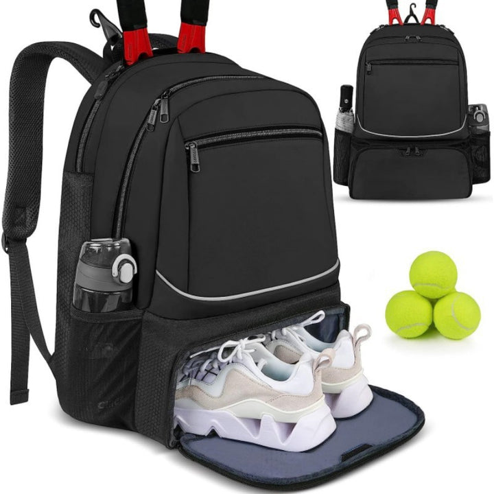 Multi-Compartment Sports Backpack Bowlift