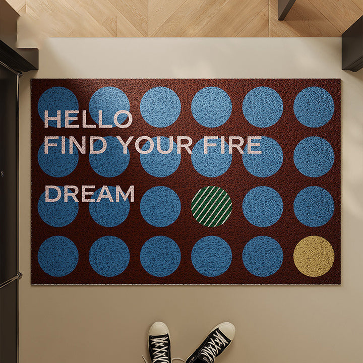 Inspirational Message Doormat