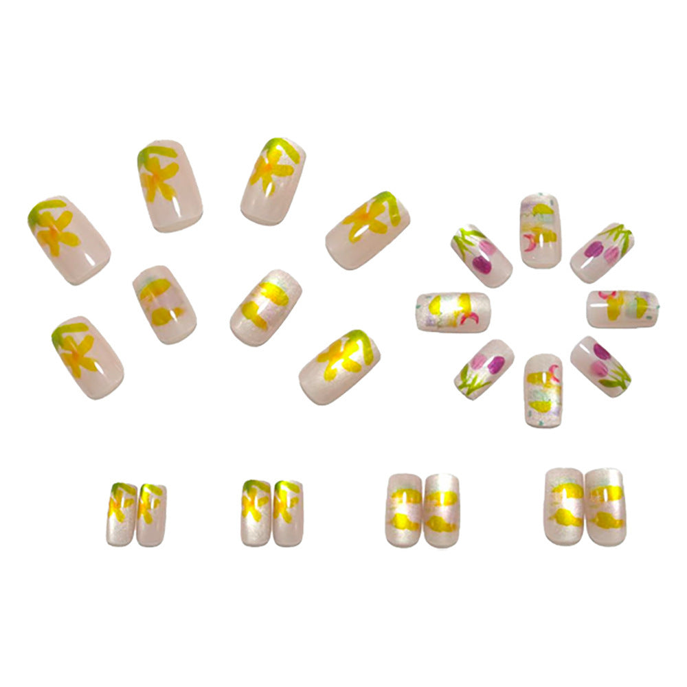 Creative Nail Art with Floral Designs Bowlift