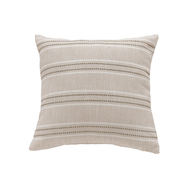 Soft Structured Stripe Decorative Cushion