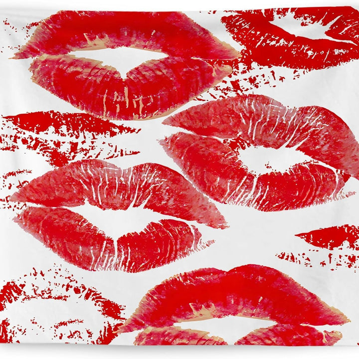 Romantic Lip Print Wall Art