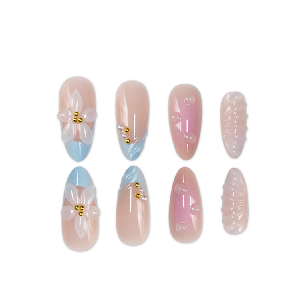 3D Floral Nail Art Decor Bowlift