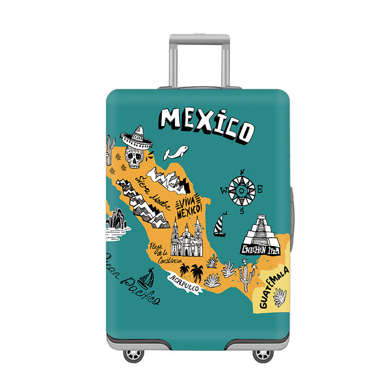 Cartoon Cat Design Hard Shell Luggage Bowlift