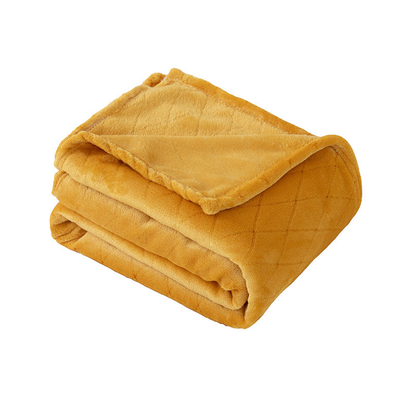 Ladies Soft and Luxurious Plush Blanket with Detailed Rib Structure Bowlift