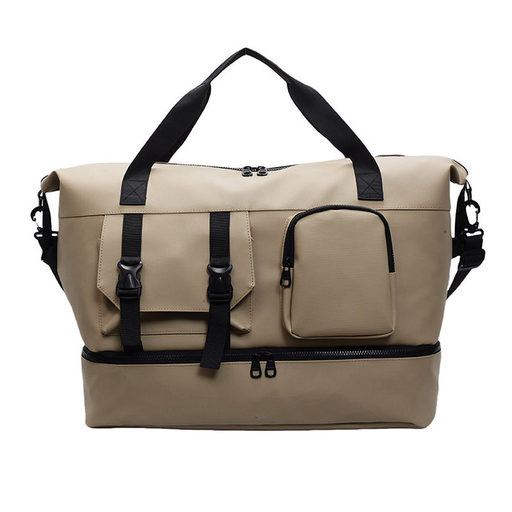 Water-Resistant Multi-Pocket Sports Duffle Bag Bowlift