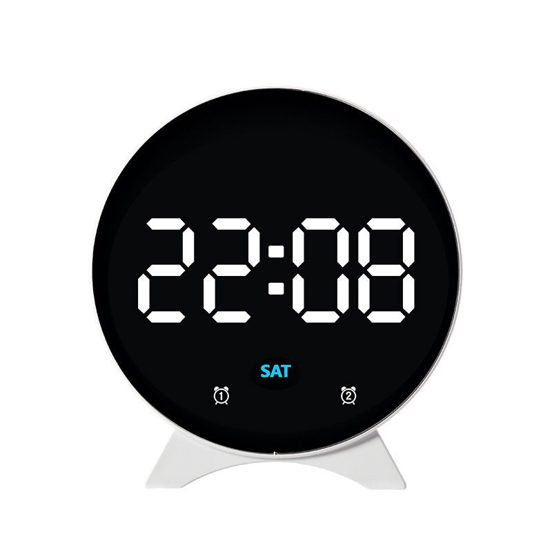 Digital alarm clock with large LED display and dual alarm function Bowlift
