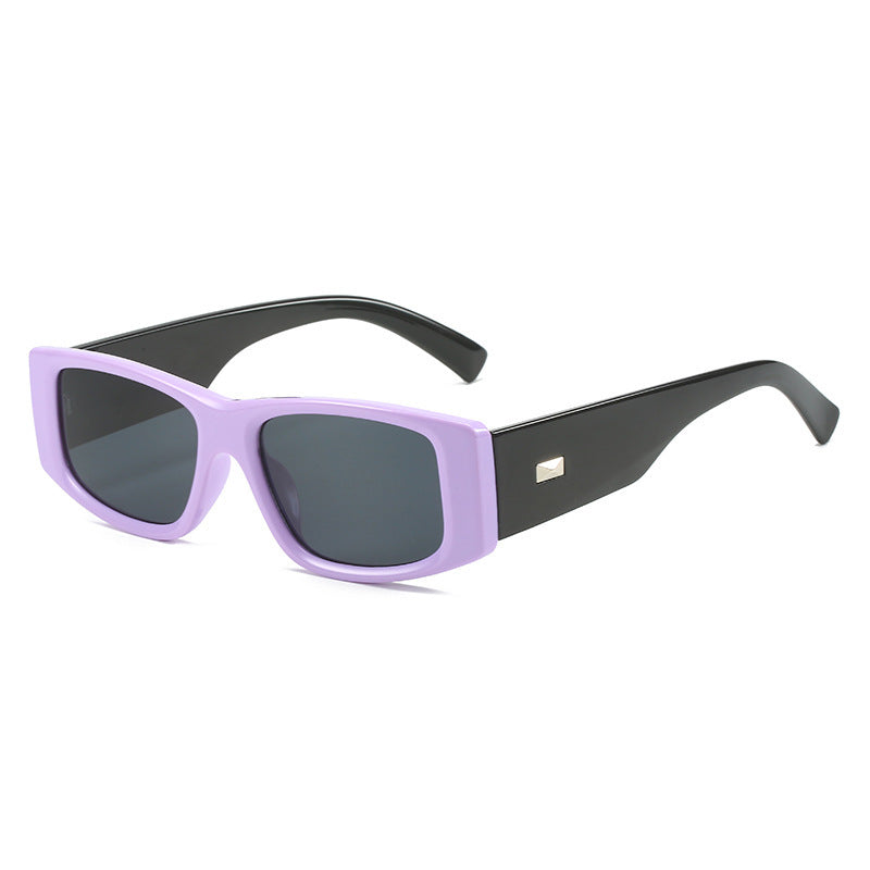 Chunky Retro-Inspired Square Sunglasses Bowlift
