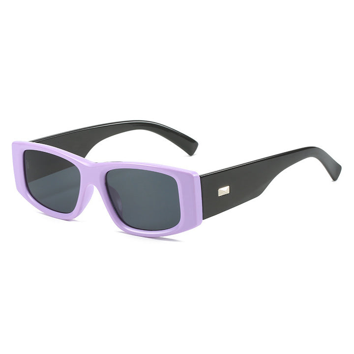 Chunky Retro-Inspired Square Sunglasses Bowlift