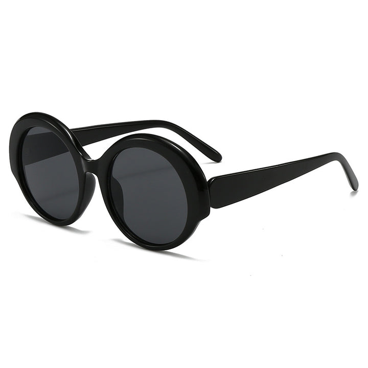 Women's fashionable round designer sunglasses Bowlift