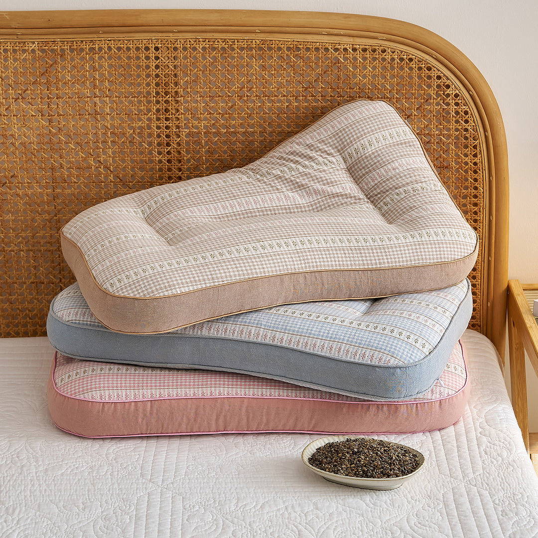 Ergonomic sleeping pillow with gentle support Bowlift