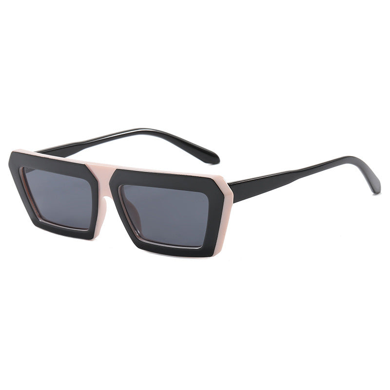 Women's fashionable sunglasses with a distinctive square frame and polarizing lenses Bowlift