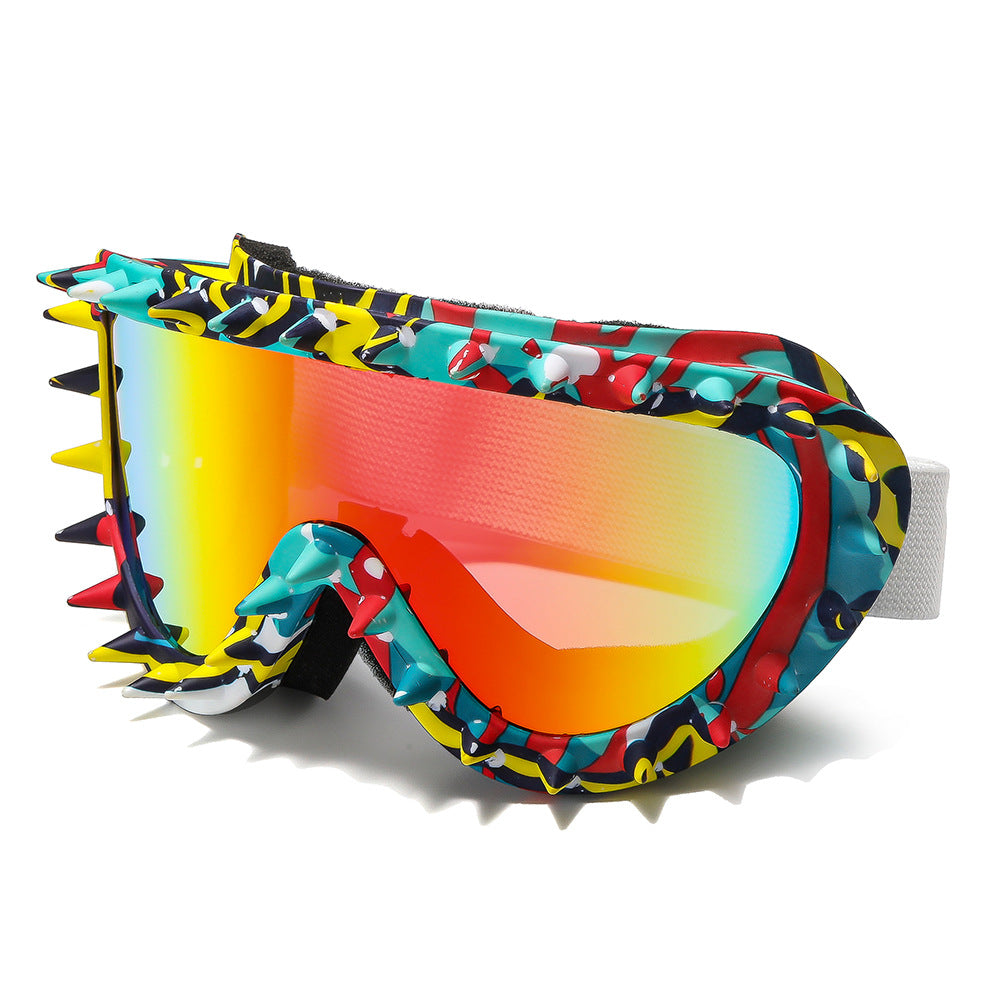 Women's stylish protective glasses with distinctive spike design Bowlift