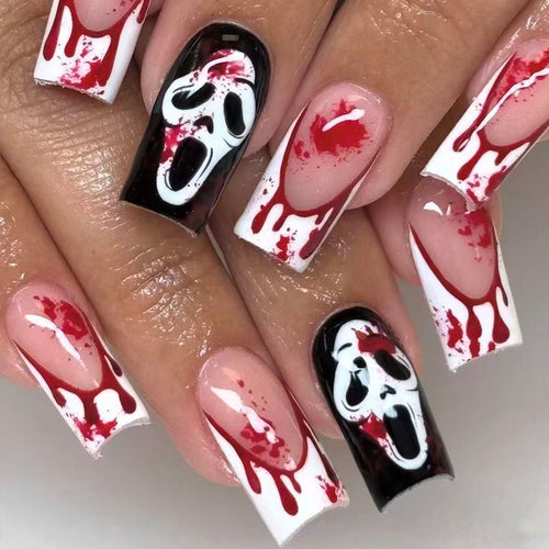 Creative Halloween Art Nail Set Bowlift