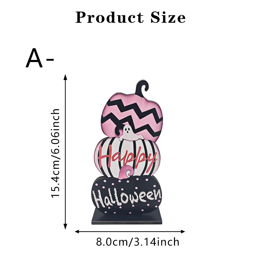 Halloween decoration figure with stacked pumpkins Bowlift