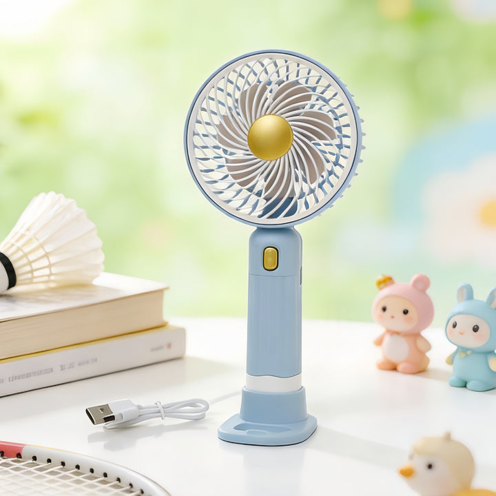 Portable hand air fan with multiple speed control Bowlift