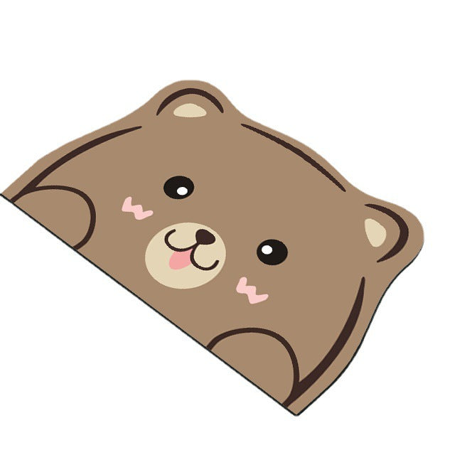 Cute Cat Design Bath Mat Bowlift