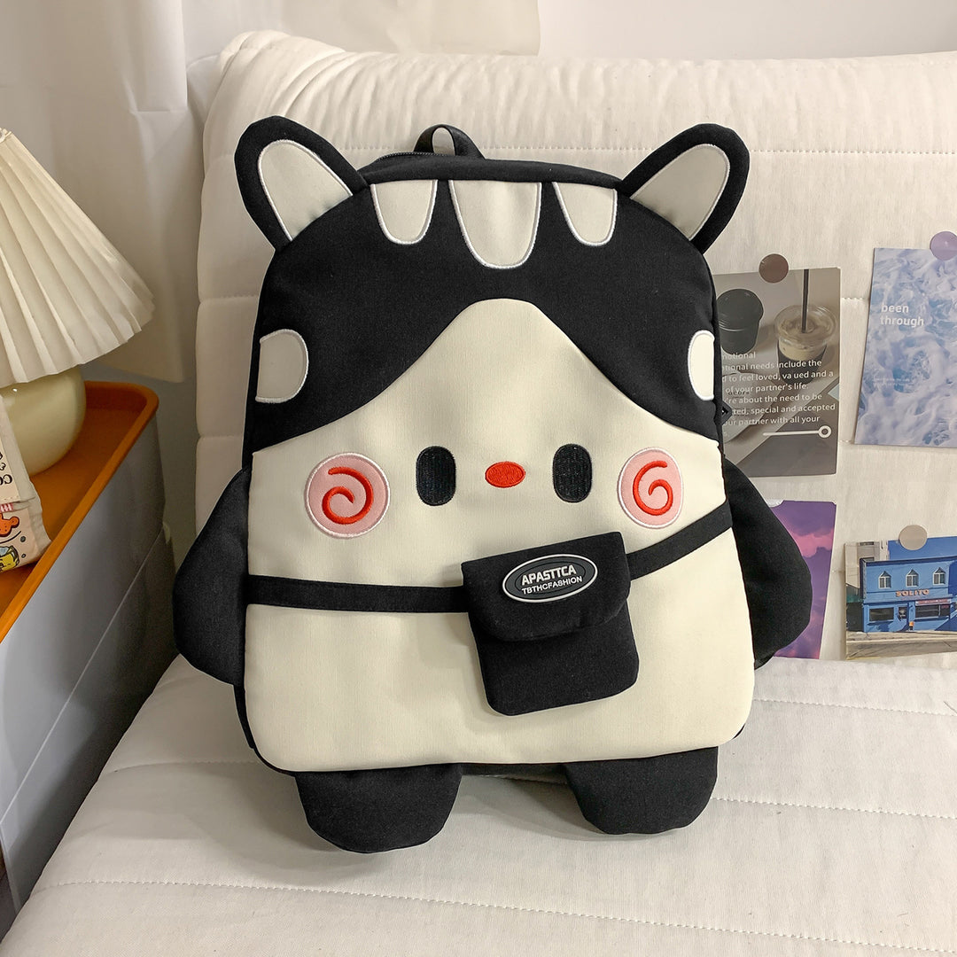Plush Animal Backpack Bowlift