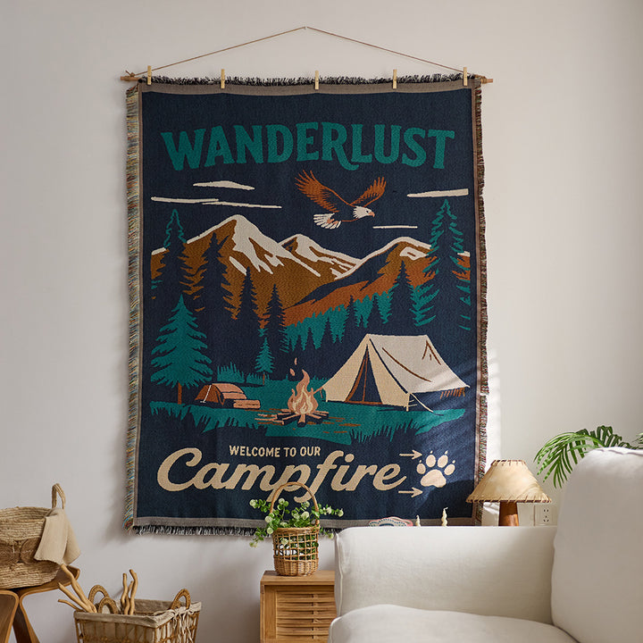 Artistic Tapestry Blanket