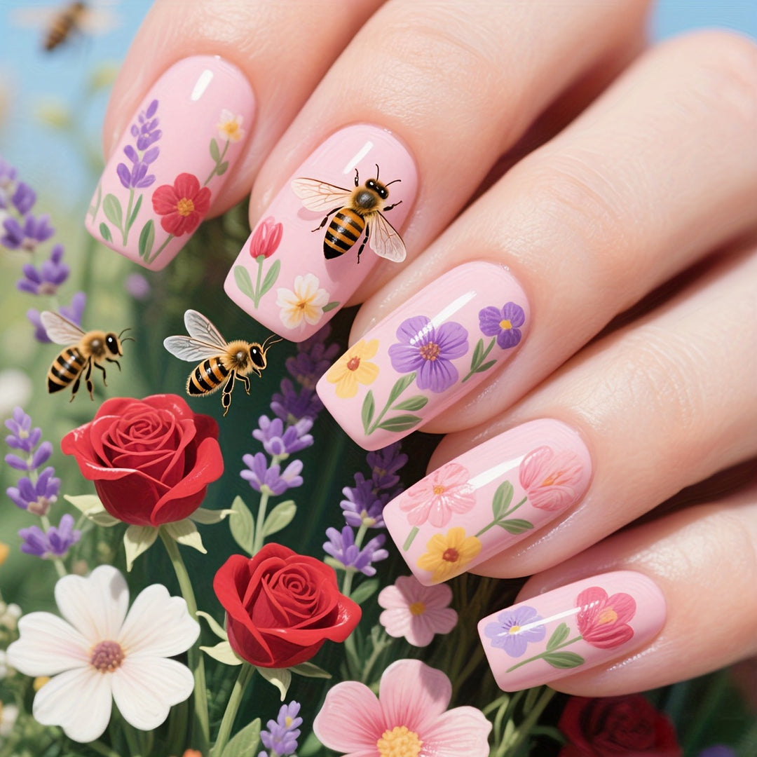 Blumen Nail Art Set Bowlift