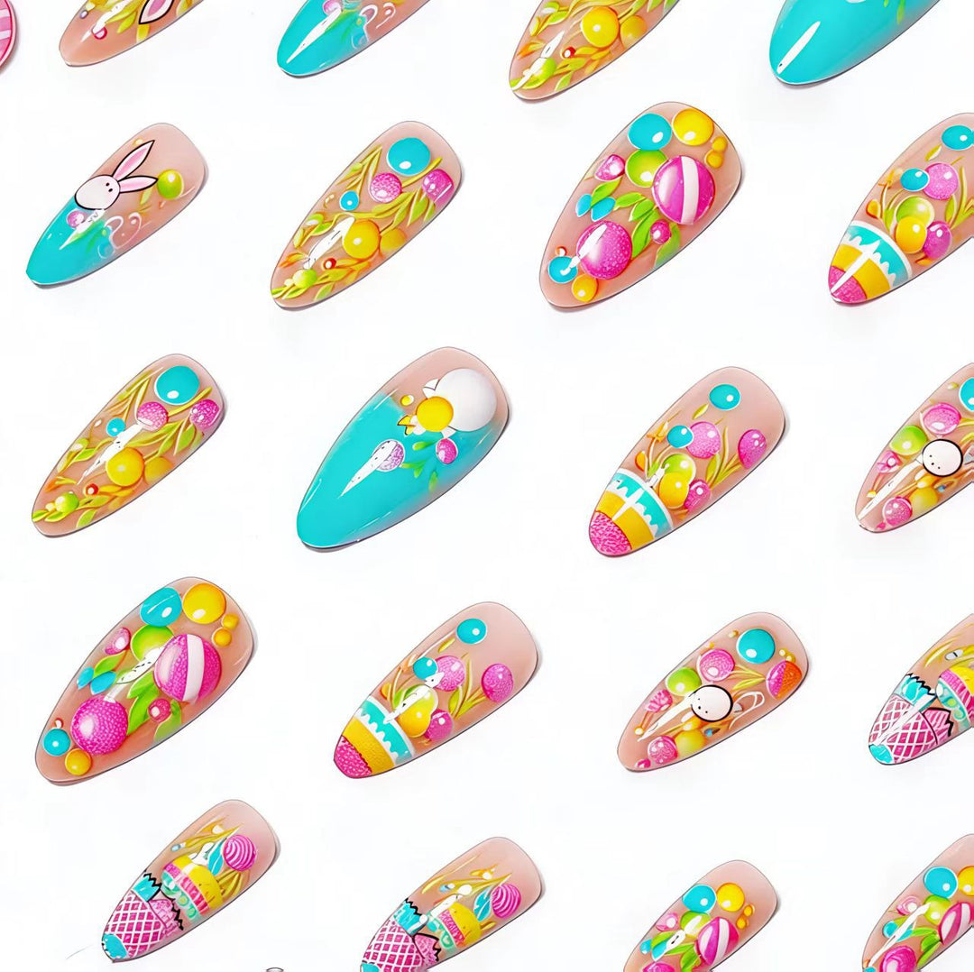 Creative Easter-Themed Nail Art Bowlift