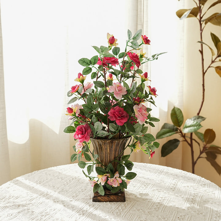 Elegant Artificial Rose Bowlift