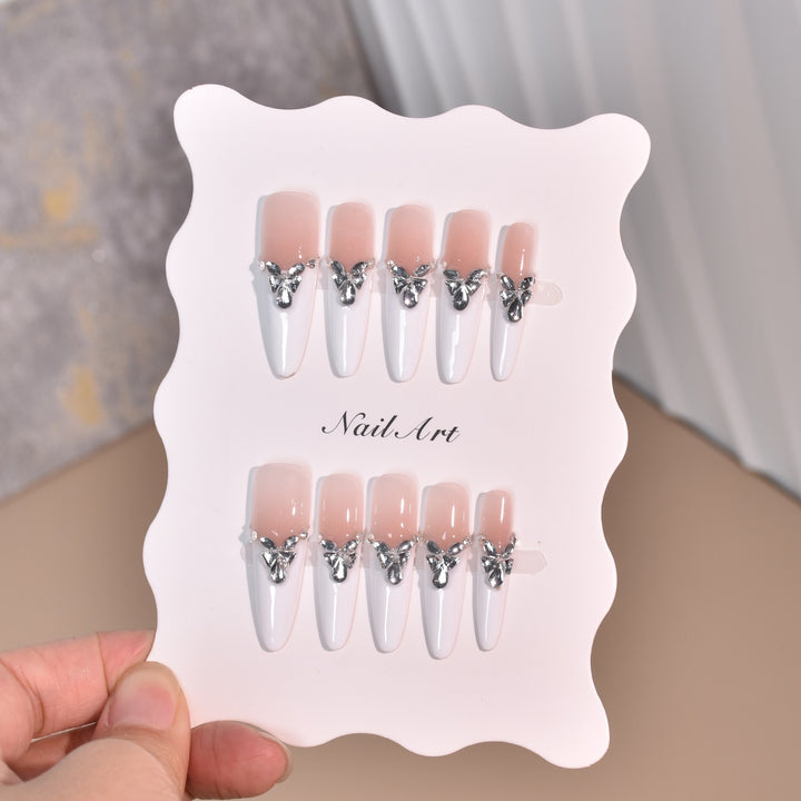 Glamorous Stiletto Press-On Nail Set Bowlift