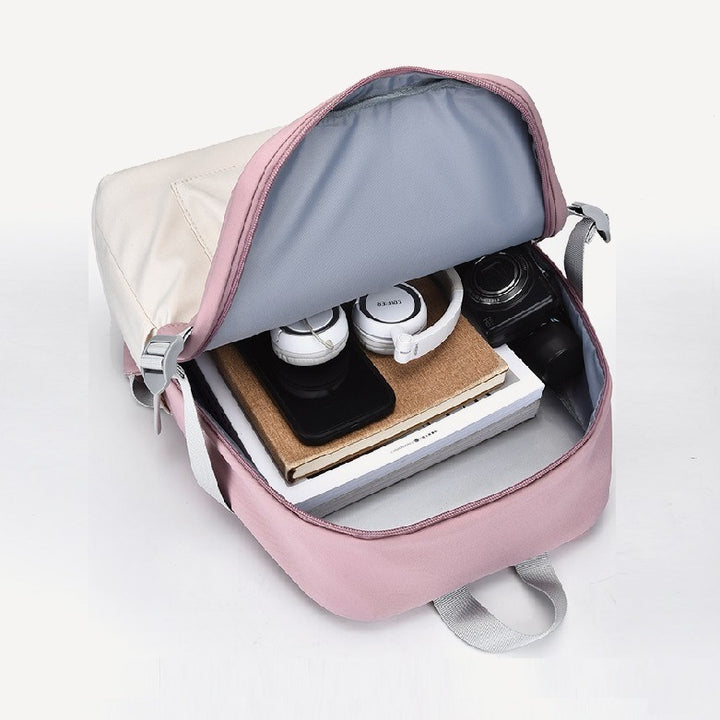 Stylish Dual-Compartment Backpack Bowlift