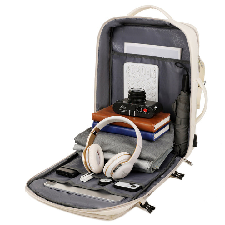 Modern high-performance backpack with many compartments Bowlift