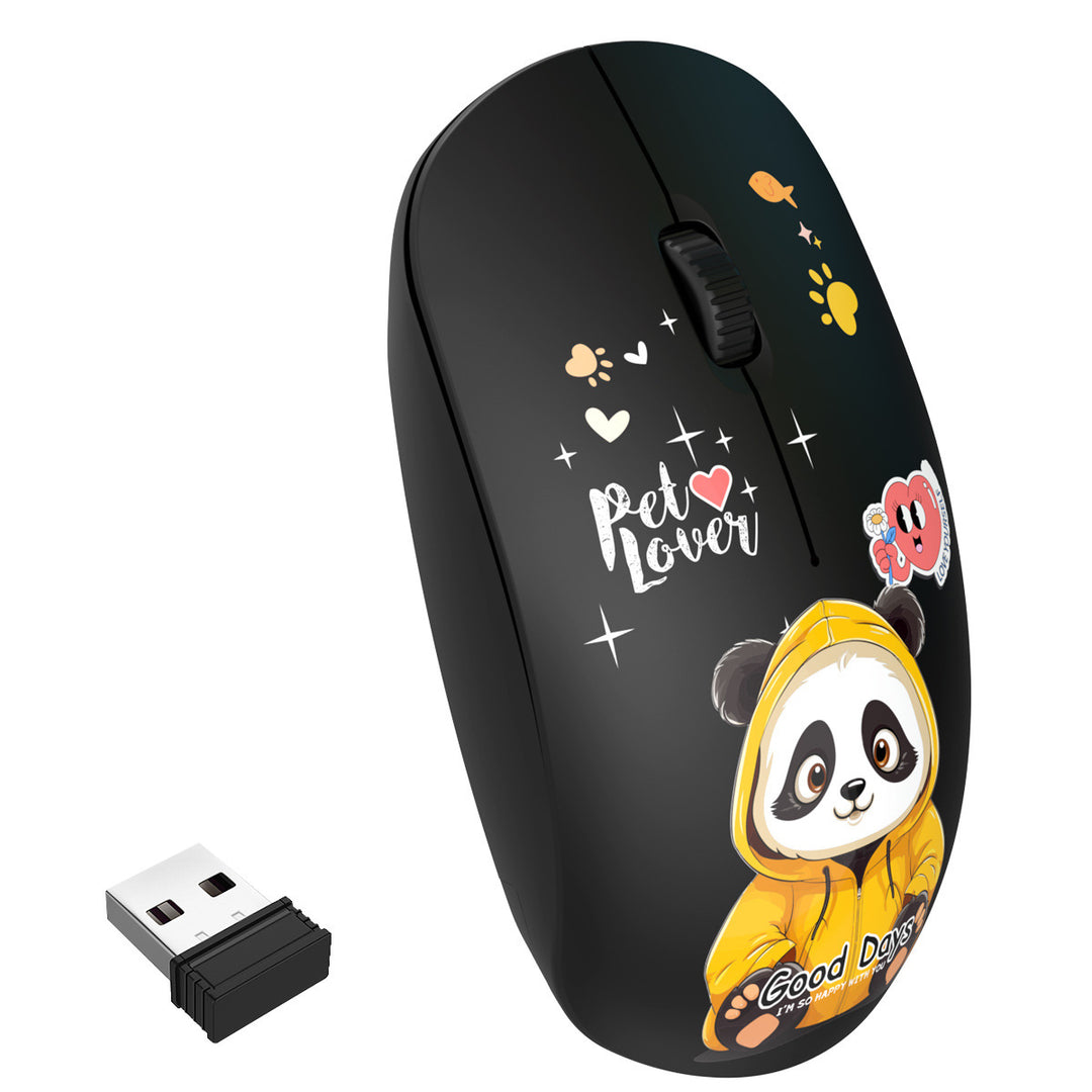 Cute Wireless Computer Mouse Bowlift
