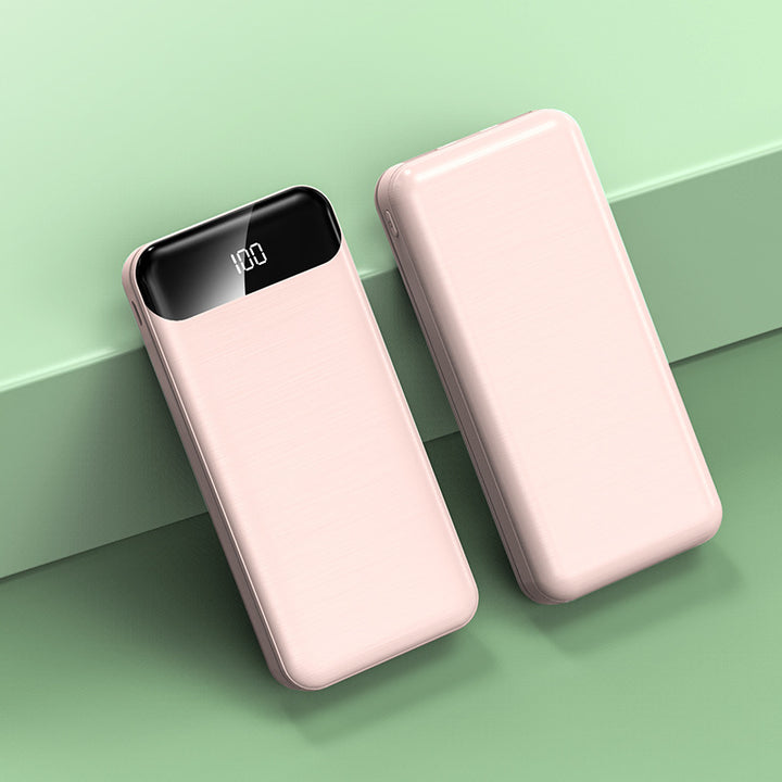 Ultra-Slim Power Bank with LCD Display and Fast Charging Function Bowlift