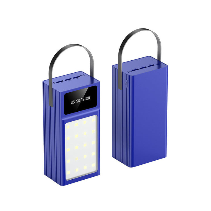 Portable multifunction power bank with LED light and digital display Bowlift