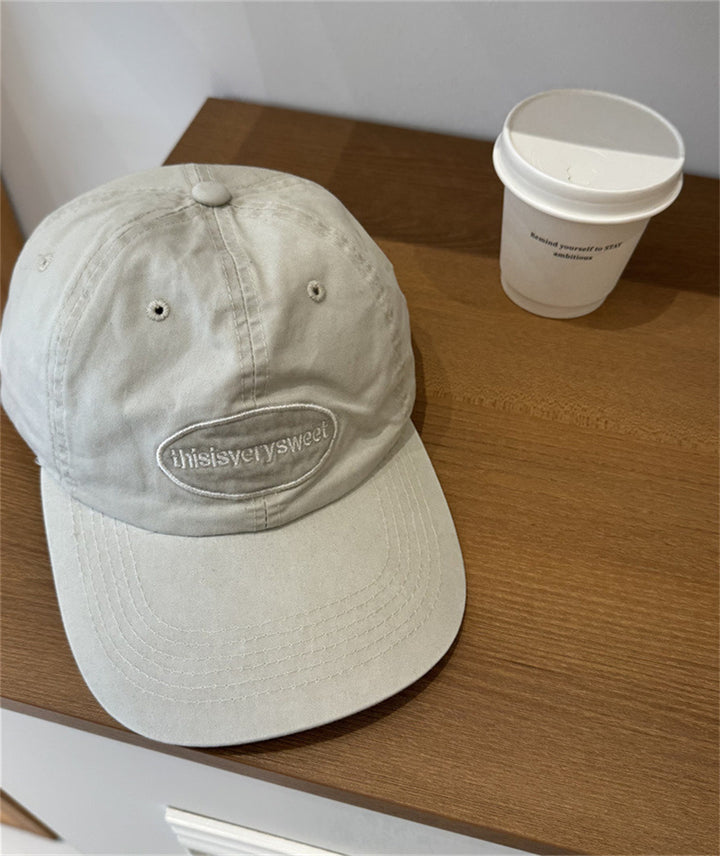 Men's Casual Distressed Cotton Baseball Cap Bowlift