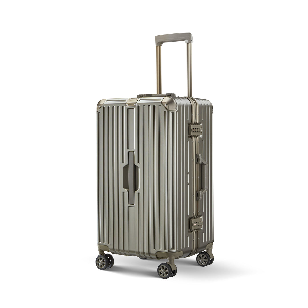 Unisex Durable Hard Shell Travel Suitcase Bowlift