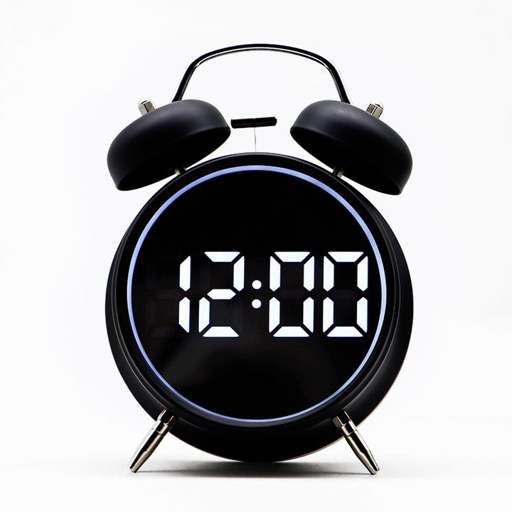 Digital Alarm Clock in Retro Style Bowlift