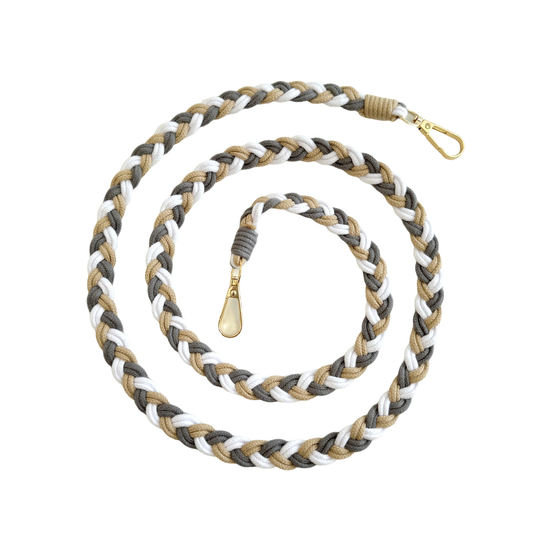 Handcrafted Braided Dog Leash Bowlift